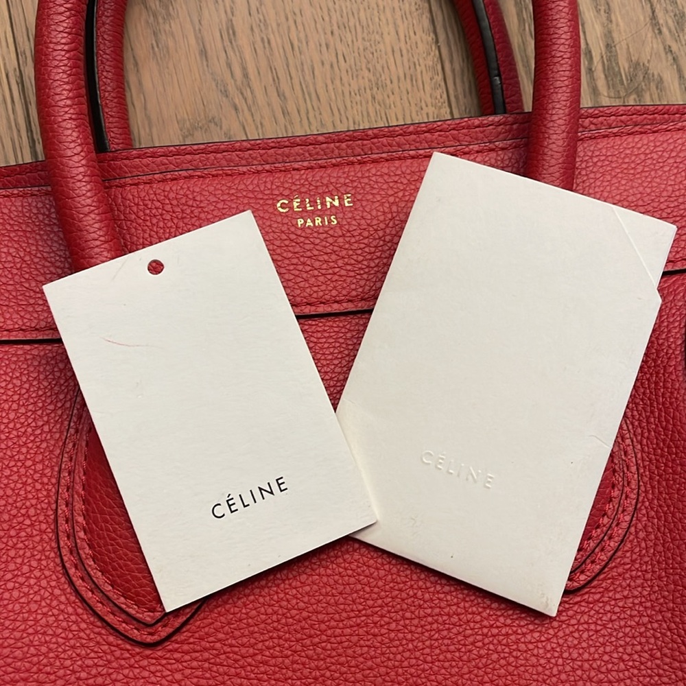 Celine micro red bag - Picture 12 of 13